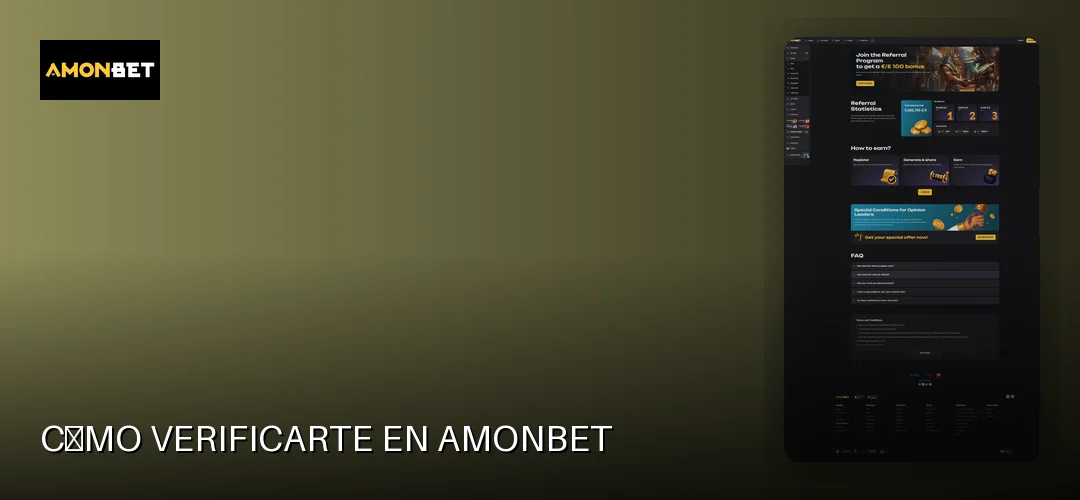 Amonbet promotional banner